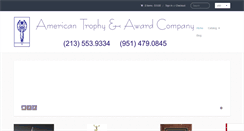 Desktop Screenshot of american-awards.com